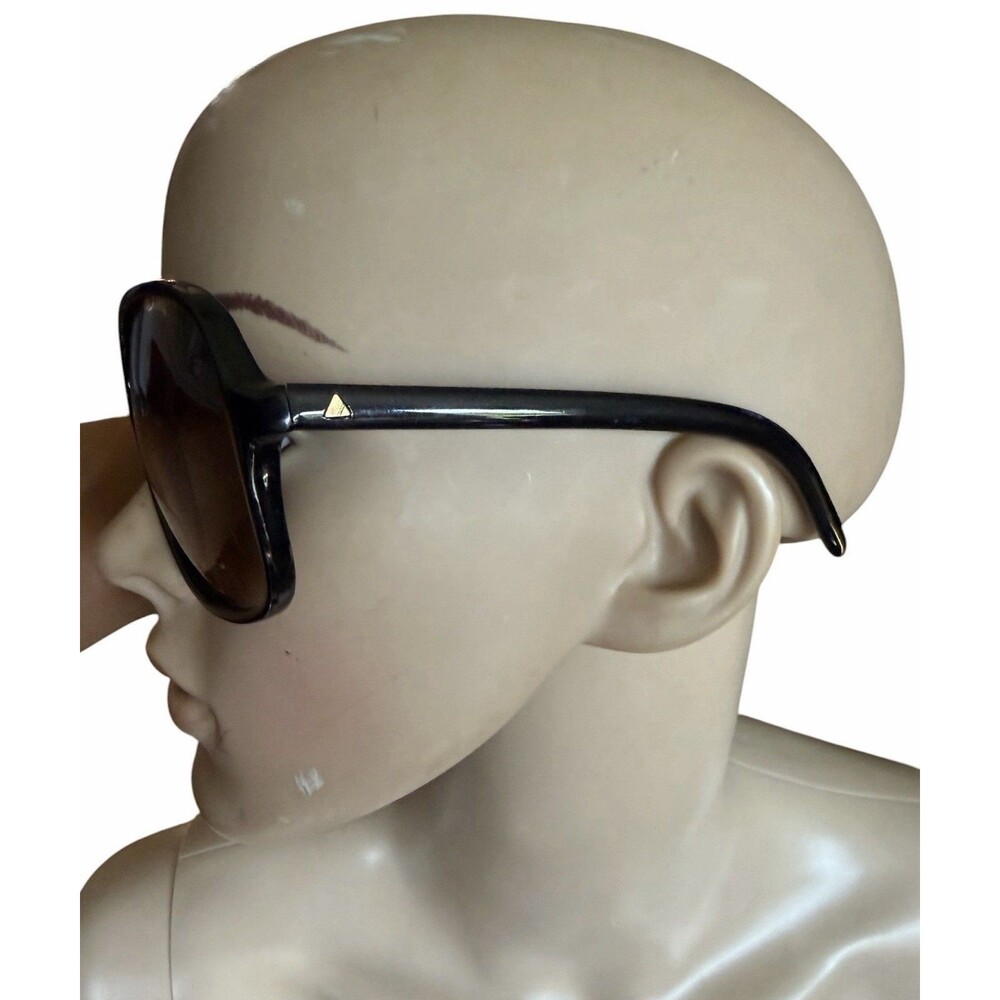 RARE VTG Liz Claiborne Eyeglasses Oversized 1980s LC 19 BLK Prescription Glasses - Picture 10 of 11